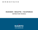 Suunto Regatta User manual