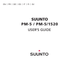 Suunto PM5 User manual