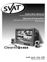 SVAT Electronics ClearVu Q1204 User manual