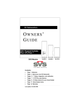 SVS PB1-ISD User manual