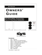 SV Sound PB12-NSD/2 User manual