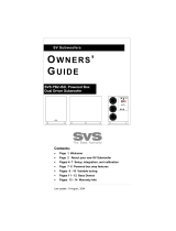 SVS PB2-ISD User manual