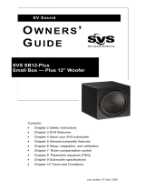 SV Sound SB12-Plus User manual