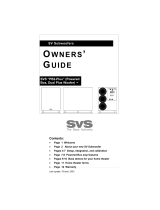 SVS PB1-ISD User manual