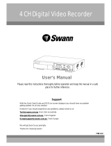 Swann 4 CH Digital Video Recorder User manual