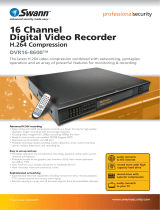 Swann DVR16-8600 User manual