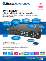 Swann DVR4-8500AI User manual