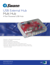 Swann USB EXTERNAL HUB SW-U-4PMH User manual