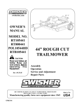 Swisher POL10544HD User manual