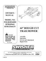 Swisher RTB105441 User manual