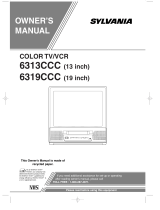 Sylvania 6313CCC User manual