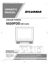 Sylvania 6520FDD User manual