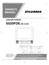 Sylvania 6520FDE User manual