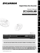 Sylvania ZC320SL8B User manual