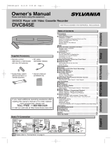 Sylvania MSD804 User manual