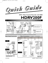 Sylvania HDRV200F User manual