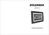 Sylvania SDPF1079 User manual