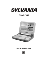 Sylvania SDVD7012 User manual