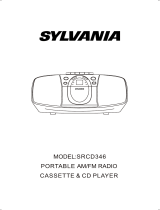 Sylvania SRCD348 User manual