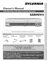 Sylvania SSR90V4 User manual