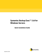 Symantec 11D User manual