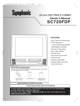 Symphonic SC720FDF User manual