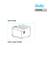 Tally Genicom T8006e User manual