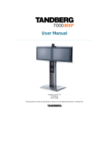 TANDBERG 7000 MXP User manual