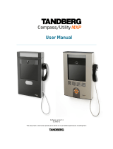 TANDBERG COMPASS User manual