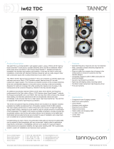 Tannoy iw62 TDC User manual
