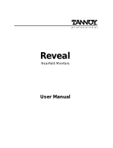 Tannoy Reveal User manual