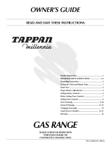 Tappan Millennia 316000181 User manual