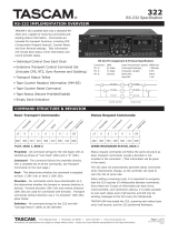 Tascam RS-232 User manual