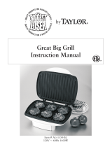 Taylor AG-1350-BL User manual