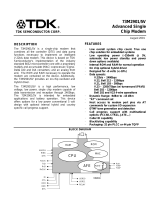 TDK 73M2901/5V User manual