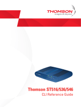 Technicolor - Thomson ST536 User manual