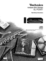 Technics SL-PD947 User manual
