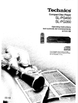 Technics SL-PG350 User manual