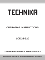Technika LCD26-920 User manual