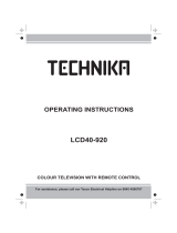 Technika LCD40-920 User manual