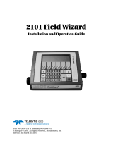 Teledyne Field Wizard 2101 User manual