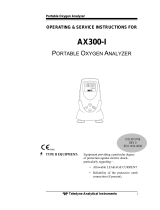 Teledyne AX300-I User manual