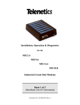 Telenetics MIU9.6 User manual