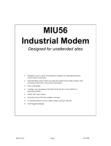 Telenetics MIU56 User manual