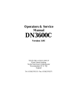 Telex DN3600C User manual