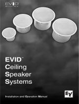 Electro-Voice Compact Full-Range Speaker EVID 4.2 User manual