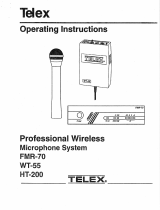 Telex FMR-70 User manual