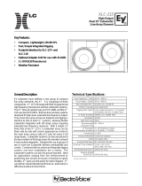 Telex XLC-215 User manual