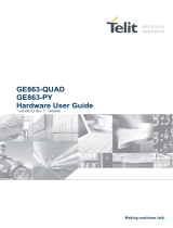 Telit Wireless Solutions GE863-PY Pb balls User manual