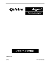 Telstrat Argent User manual
